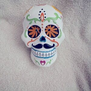 Day of the Dead Plastic Sugar Skull